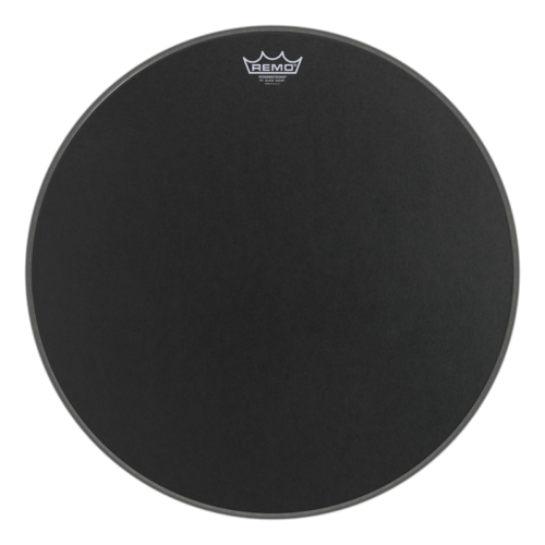 Remo 22" Powerstroke P3 Black Suede Bass Drum Head