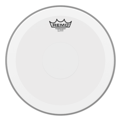 Powerstroke® P4 Coated Drumhead - Top Clear Dot, 12"