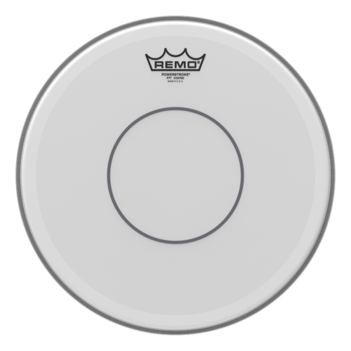 Remo 13" Powerstroke 77 Coated Clear Dot Snare Drum Head - Top Clear Dot