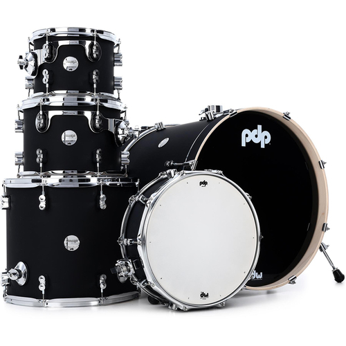 PDP Concept Maple 5 Piece Shell Pack - Satin Black