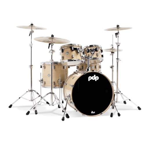 PDP Concept Maple Series 22" 5pc Shell Pack - Natural Lacquer Finish
