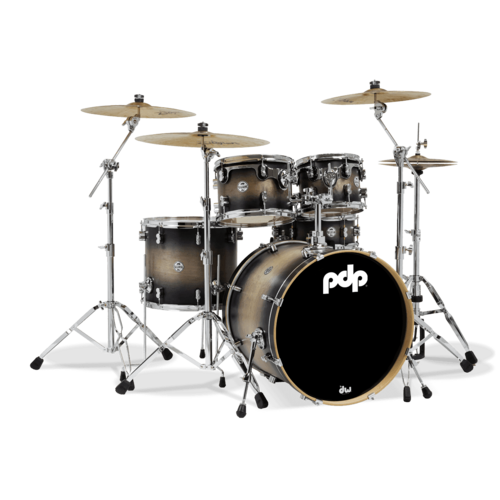PDP Concept Maple 22" 5 Piece Shell Pack - Satin Charcoal Burst