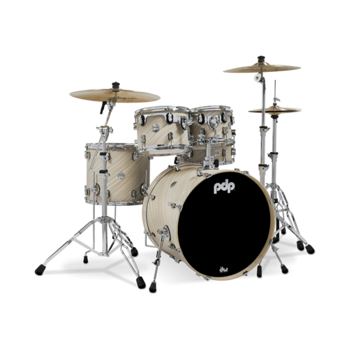 PDP Concept Maple 5 Piece 22" Shell Pack - Twisted Ivory 