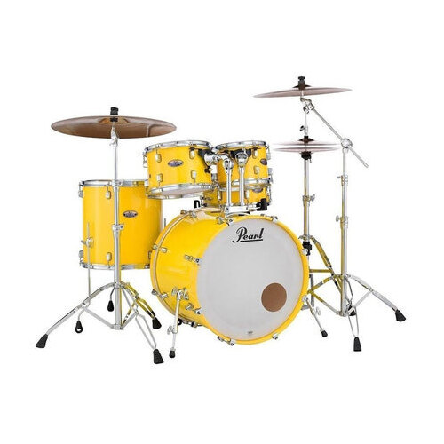 Pearl Decade Maple 20" 5pc Fusion Drum Kit With Hardware - Solid Yellow