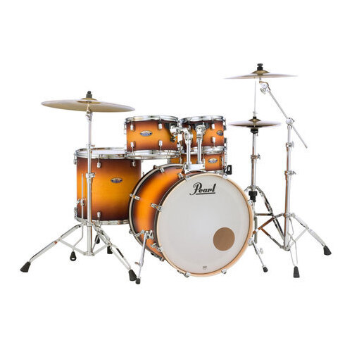 Pearl Decade Maple 22" Fusion Plus 5pc Drum Kit With Hardware - Satin Amburst