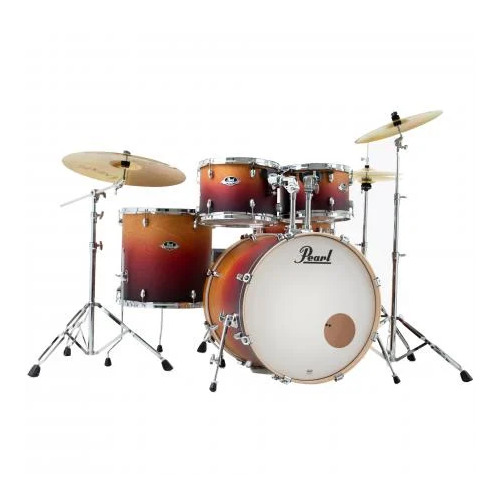 Pearl EXL 22" 5Pc Export Drum Kit w/Hardware - Ember Dawn
