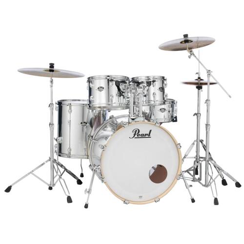Pearl Export 22" Fusion Plus Kit Package - Mirror Chrome