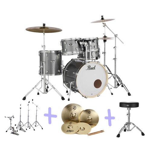 Pearl Export Plus EXX 22" Fusion Plus Package - Grindstone Sparkle