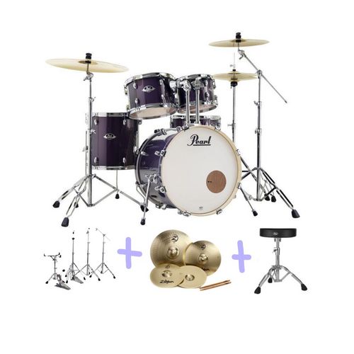 Pearl Export Plus EXX 22" Fusion Plus Package - Purple Nebula