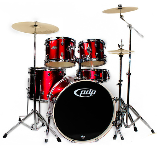 PDP Mainstage 5pc 20" with Hardware - Candy Apple Red