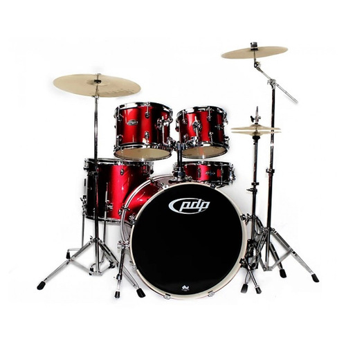PDP Mainstage 5pc 22" with Hardware - Candy Apple Red