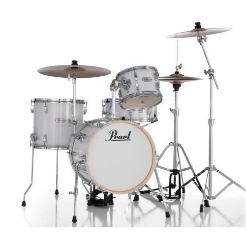 Pearl Midtown Series 4-piece Drum Set with Hardware - Pure White