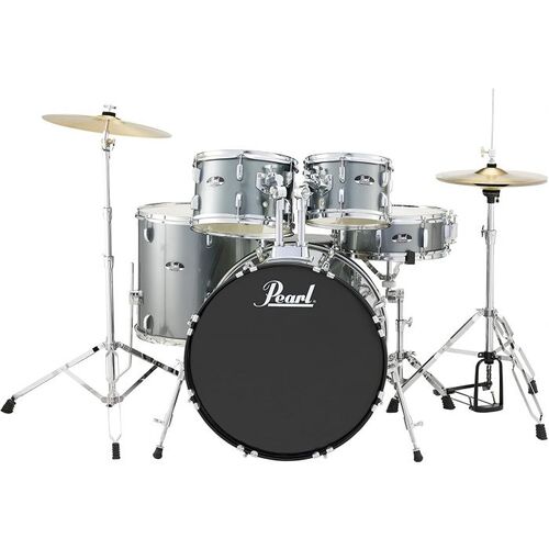 Pearl Roadshow 20" Drum Kit Package - Charcoal Metallic