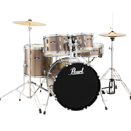 Pearl Roadshow 20" Drum Kit Package - Bronze Metallic 