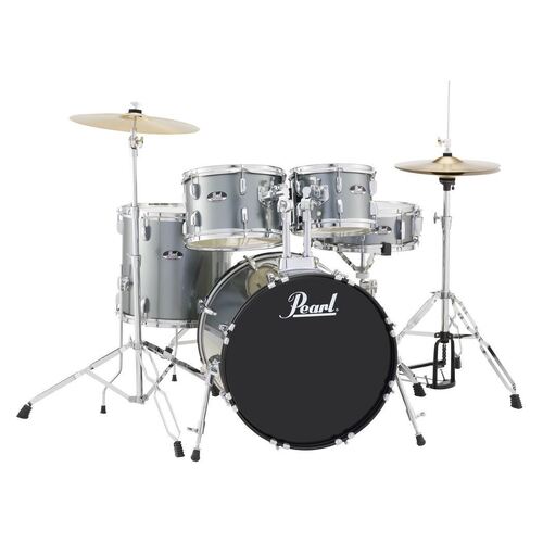 Pearl Roadshow 22" FUSION PLUS DRUM KIT  X- PACKAGE  CHARCOAL METALLIC
