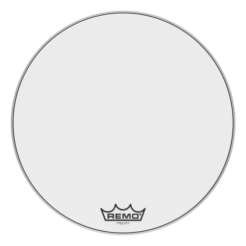 Remo 28" Powermax Ultra White Crimplock Bass Drum Head