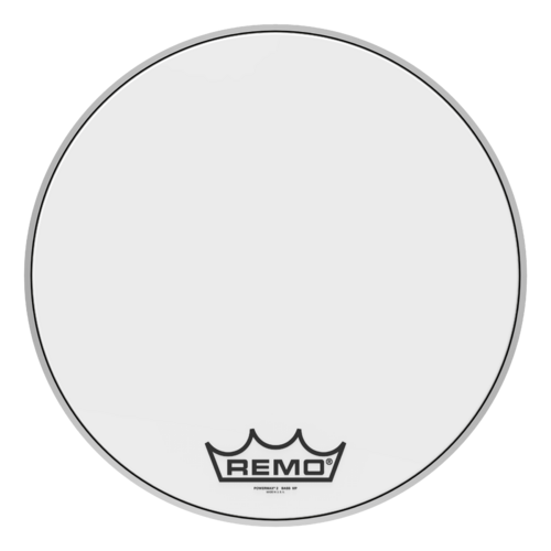 Remo 20" Powermax 2 Ultra White Crimplock Bass Drum Head