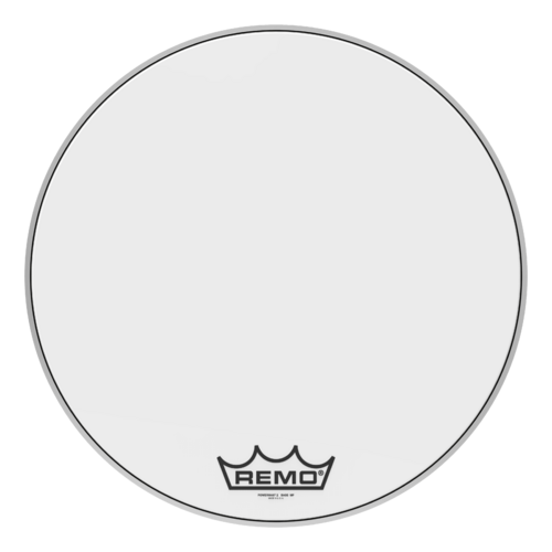 Remo 24" Powermax 2 Ultra White Crimplock Bass Drum Head