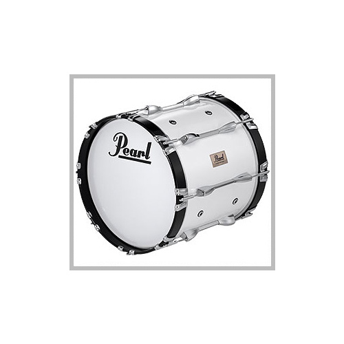 Pearl Competitor 22" x 14" Marching Bass Drum - Pure White
