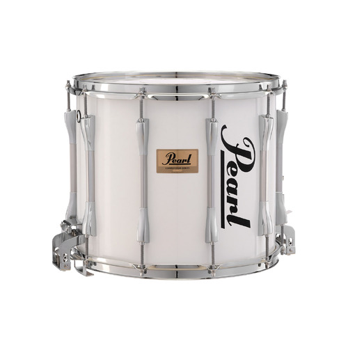 Pearl Competitor 14" x 12" Marching Snare Drum - Pure White