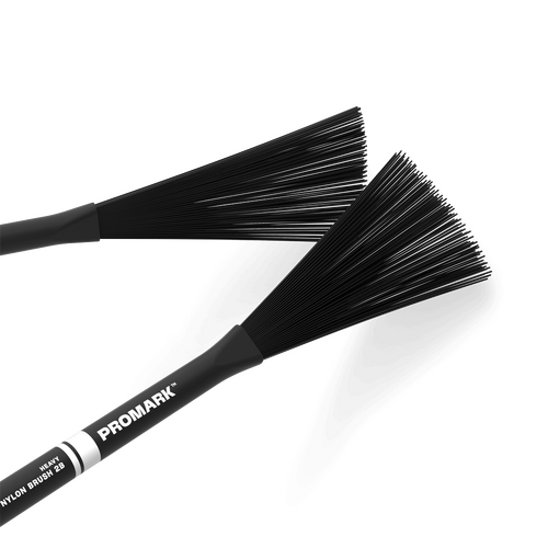 Promark Heavy Nylon Brushes 2B Black