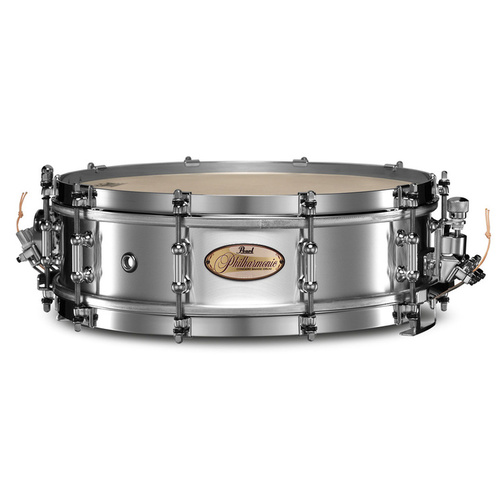 Pearl 14" x 4" Philharmonic Aluminium Concert Snare Drum 