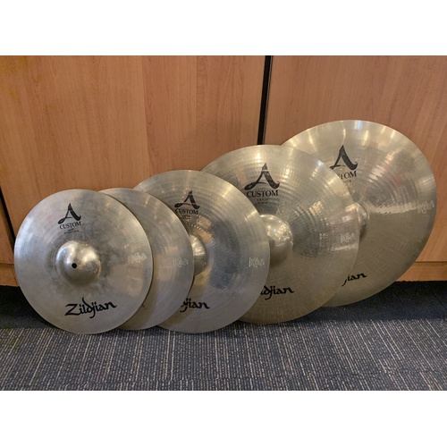 Pre Owned Zildjian A Custom Cymbal Set