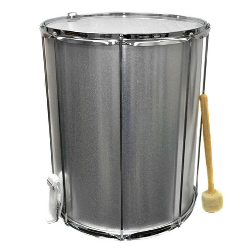 Percussion Plus 16" Aluminium Surdo Drum with Beater