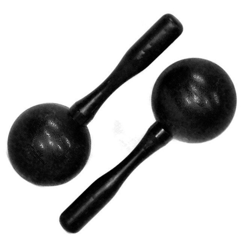 Percussion Plus Plastic Maracas - Black