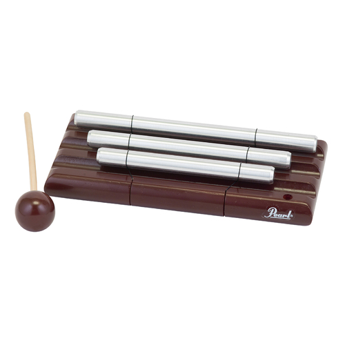 Pearl Spirit Chimes With Mount & Mallet - Brown Finish