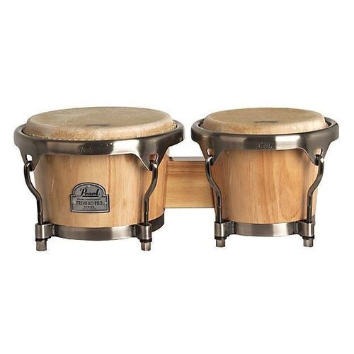 Primero Pro Series Wood Bongos, 7 & 8-1/2" - Natural