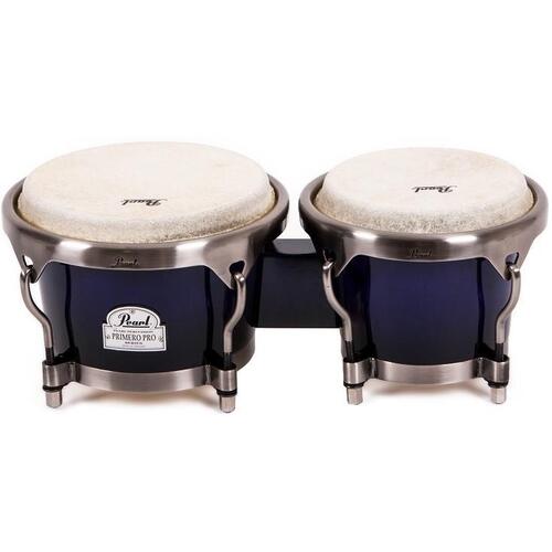 Primero Pro Series Wood Bongos, 7" & 8-1/2" - Midnight Fade
