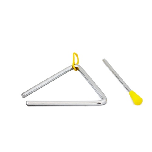 PERCUSSION PLUS 6 INCH METAL TRIANGLE W/STRIKER