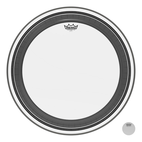 Remo 24" Powerstroke Pro Clear Bass Drum Head