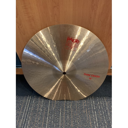 Pre Owned Paiste 16" 2002 Thin Crash
