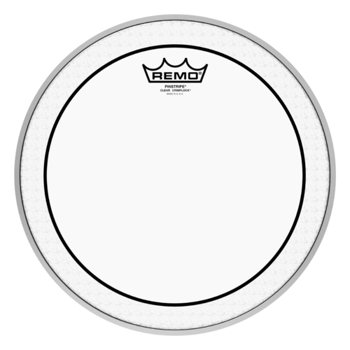 Remo 12" Pinstripe Clear Crimplock Tenor Drum Head