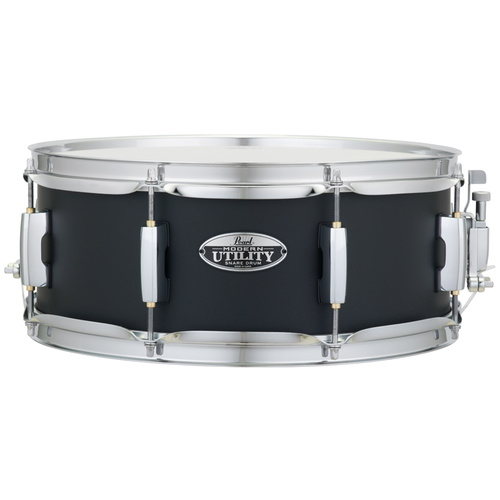 Pearl 14" x 5.5" Modern Utility Maple Snare Drum - Black Ice Finish