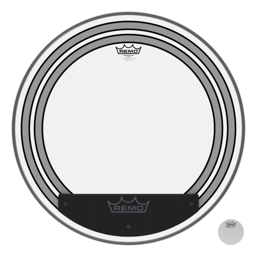 Remo 22" Powersonic Clear Bass Drum Head