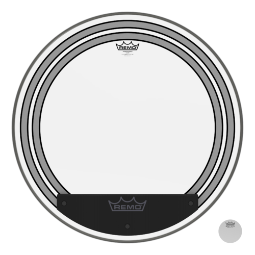Remo 24" Powersonic Clear Bass Drum Head