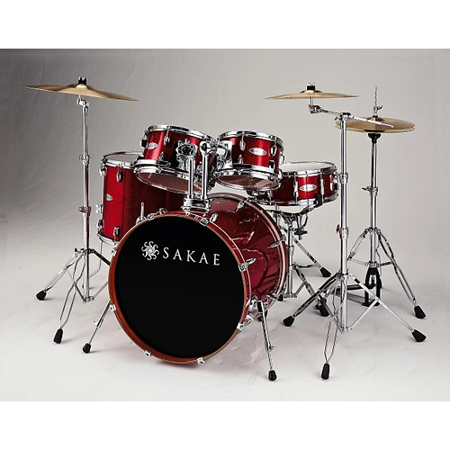 SAKAE ROAD ANEW 5 PIECE KIT 20" RED SPARKLE