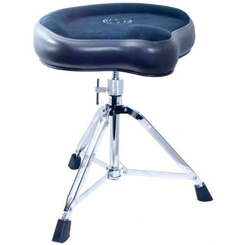 Roc-N-Soc Drum Throne - Manual Spindle With Original Blue Seat Top