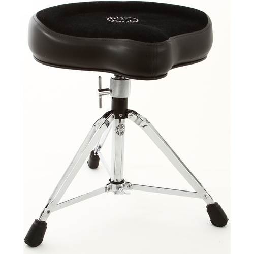 ROC-N-SOC DRUM THRONE MANUAL SPINDLE W/ORIGINAL BLACK SEAT
