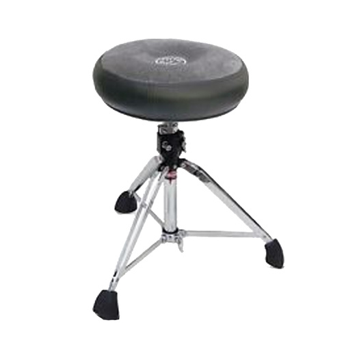 Roc-N-Soc Drum Throne - Manual Spindle W/ Round Grey Seat Top