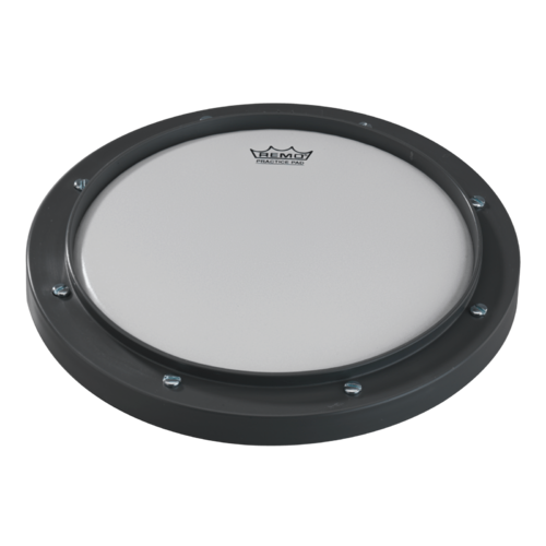 Remo 10" Practice Pad - Tunable, Grey, Ambassador Coated Drum Head