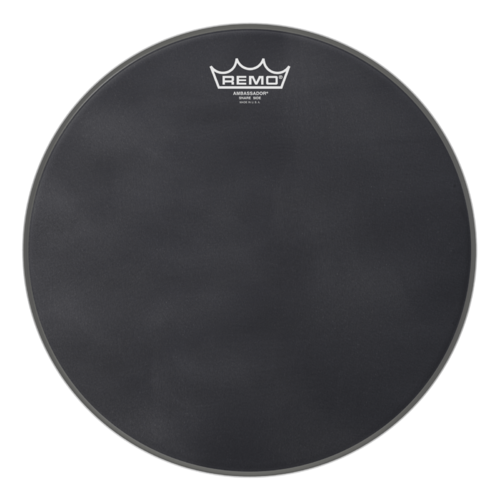 Ambassador® Black Suede™ Snare Side Drumhead, 14"