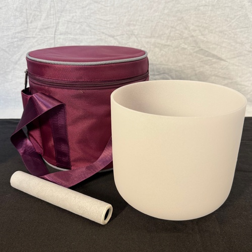 7" Crystal Singing Bowl A 432 Hz