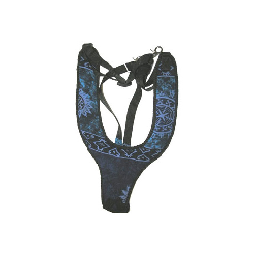 Padded Djembe Strap - Blue