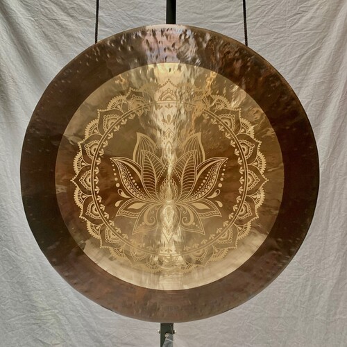 SWP 28" Chau Gong - Lotus Flower