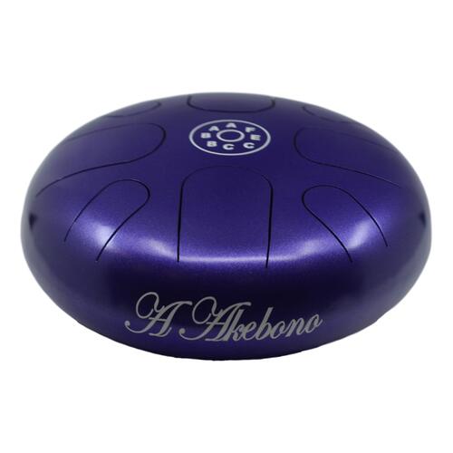 Happy Steel Tongue Drum Akebono 8 Notes Purple