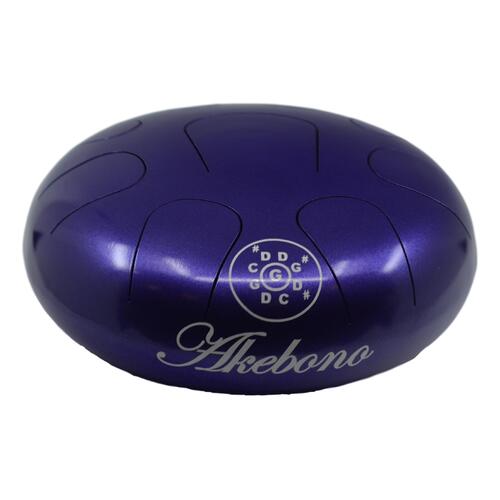 Happy Steel Tongue Drum 9 Note Akebono Purple